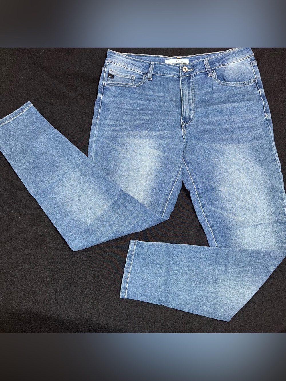 KanCan Light Blue mid rise‎ skinny jeans ladies size 13